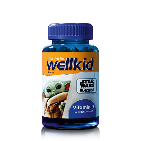 Wellkid Vitamin D Gummies with Star Wars The Mandalorian™