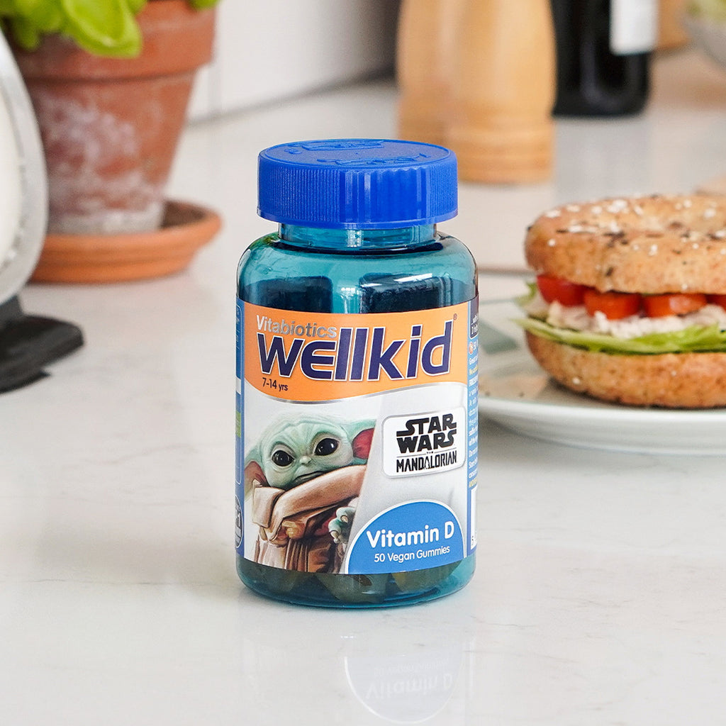 Wellkid Vitamin D Gummies with Star Wars The Mandalorian™