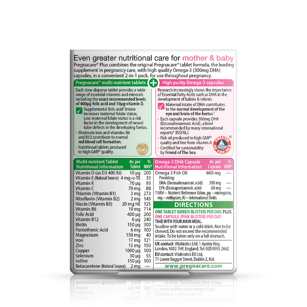 Pregnacare Plus