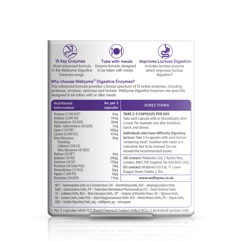 Wellzyme Digestive Enzymes Advanced